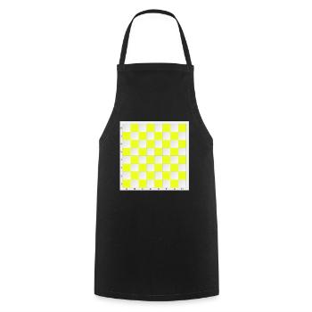 Portable Chess Board - Play Chess Instantly 3 - Cooking Apron - black - Front - AI Model Male 185 dark (185cm)