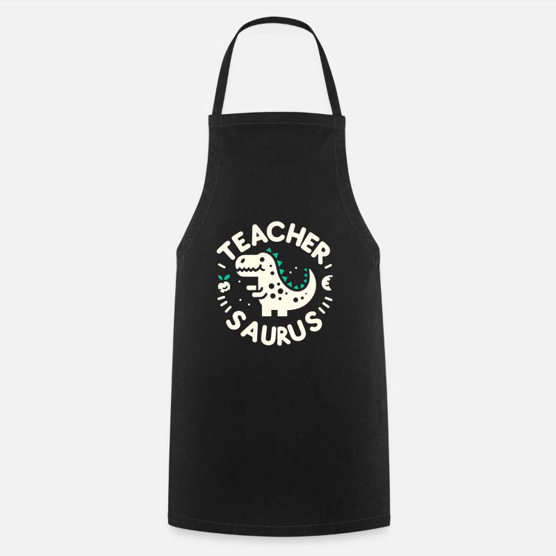 Teacher-saurus 7 - Kochschürze - Schwarz
