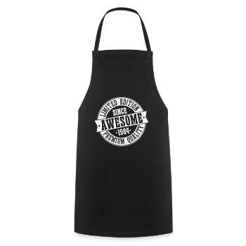 Great since 1984 Vintage Vintage Birthday - Cooking Apron - black - Front - AI Model Male 185 dark (185cm)