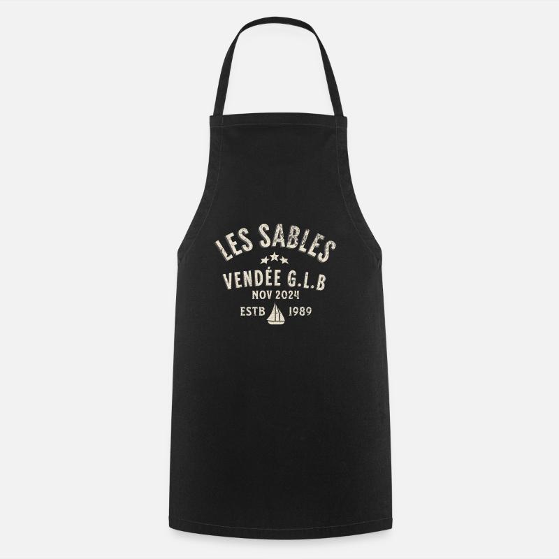 Les Sables Vendée GLB 2024 - Tablier de cuisine - noir