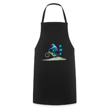 bmx - Kochschürze - Schwarz - Vorne - AI Model Male 185 dark (185cm)