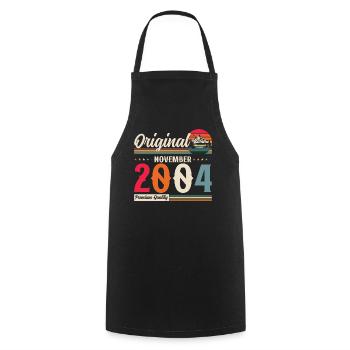 20th Birthday Legend November 2004 Volume 04 - Cooking Apron - black - Front - AI Model Male 185 dark (185cm)