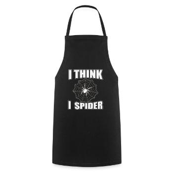 Lustiger Denglisch Spruch Denglisch Sprüche - Kochschürze - Schwarz - Vorne - AI Model Male 185 dark (185cm)