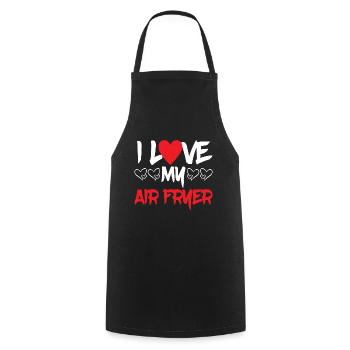 I Love My Air Fryer 5 - Kochschürze - Schwarz - Vorne - AI Model Male 185 dark (185cm)