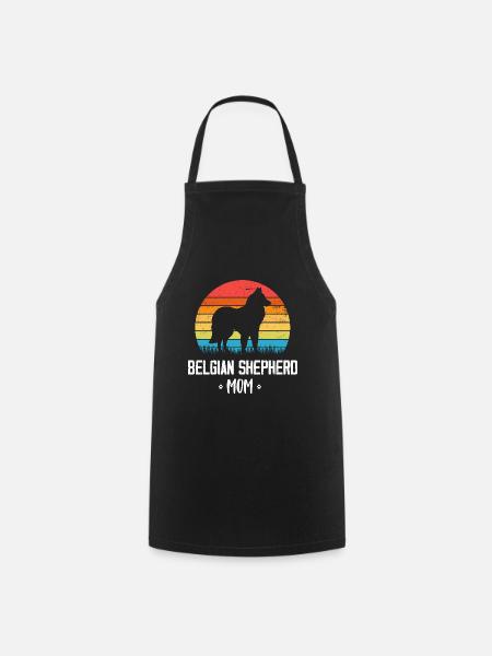 Belgian Shepherd - Cooking Apron - black