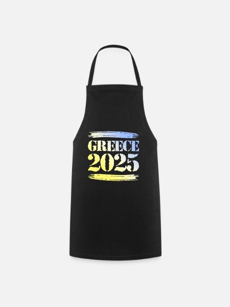 Greece 2025 - Kochschürze - Schwarz