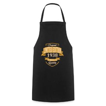 Limited Edition 1938 - Tablier de cuisine - noir - Devant - AI Model Male 185 dark (185cm)