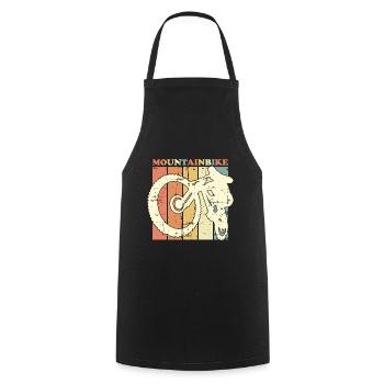 VTT - Tablier de cuisine - noir - Devant - AI Model Male 185 dark (185cm)