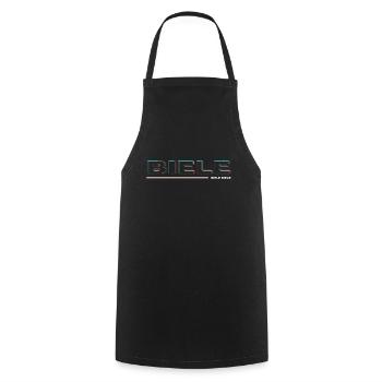 BIELE BIELE BIELE - Endlaser Edition - Kochschürze - Schwarz - Vorne - AI Model Male 185 dark (185cm)