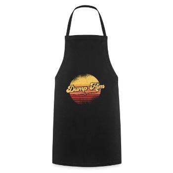 Black Humor Sarcasm Irony Gift - Cooking Apron - black - Front - AI Model Male 185 dark (185cm)