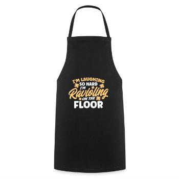 Noodles Noodle Lover Lasagne Spaghetti Cadeau - Tablier de cuisine - noir - Devant - AI Model Male 185 dark (185cm)