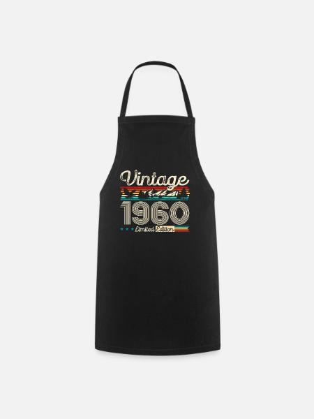 65. Geburtstag Legende Vintage 1960 Jahrgang 60 - Forklæde - sort