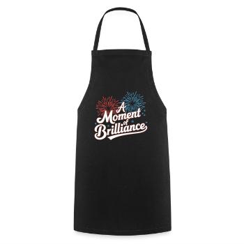 Pyrotechnics Fireworks Pyrotechnics - Cooking Apron - black - Front - AI Model Male 185 dark (185cm)