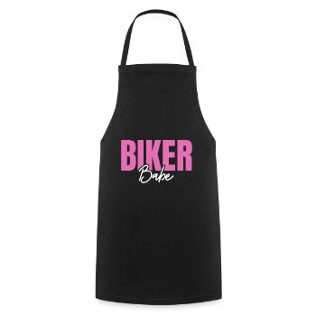Motocross Motocycliste Motard Motard Moto - Tablier de cuisine - noir - Devant - AI Model Male 185 dark (185cm)