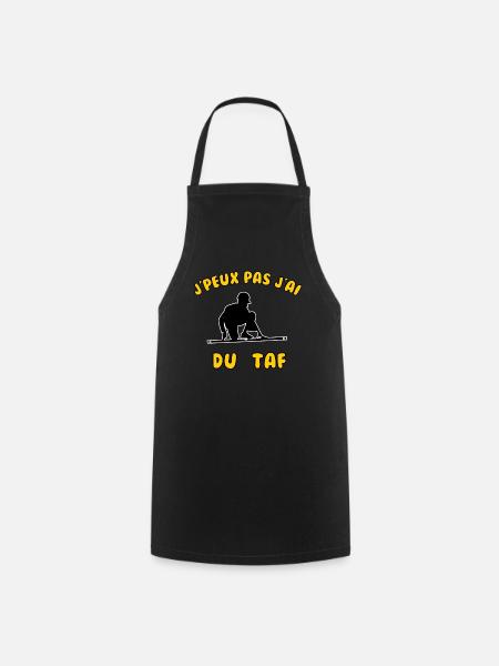J’peux pas j’ai du taf - Tablier de cuisine - noir