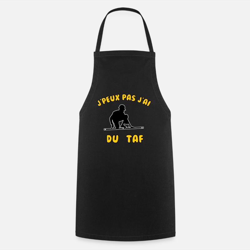 J’peux pas j’ai du taf - Tablier de cuisine - noir