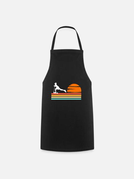 Scootering Coucher de soleil - Tablier de cuisine - noir