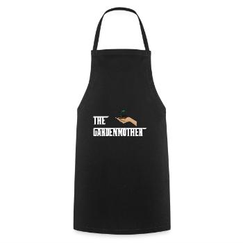 La Gardenmother - Tablier de cuisine - noir - Devant - AI Model Male 185 dark (185cm)