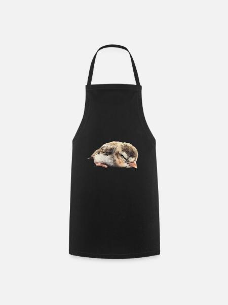 Finch Bird - Kochschürze - Schwarz