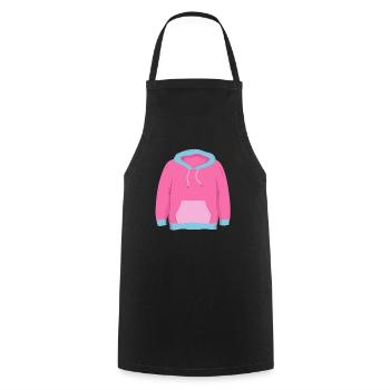 Pull Rose Pull - Tablier de cuisine - noir - Devant - AI Model Male 185 dark (185cm)