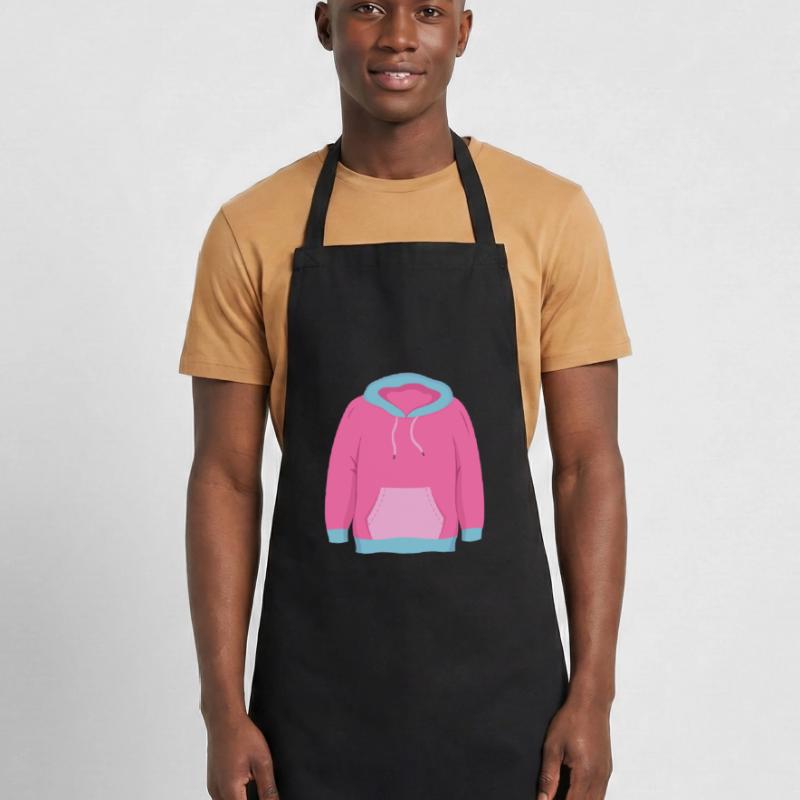 Pinker Pulli Pullover Kochschürze