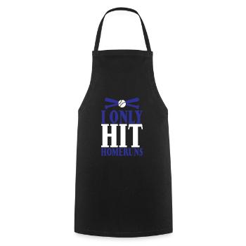 I Only Hit Homeruns 3 - Kochschürze - Schwarz - Vorne - AI Model Male 185 dark (185cm)
