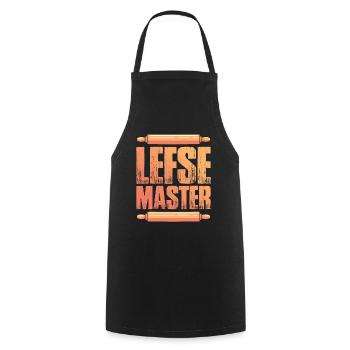 Lefse Master 12 - Cooking Apron - black - Front - AI Model Male 185 dark (185cm)