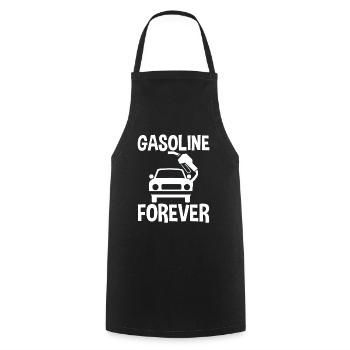 Essence pour toujours 2 - Tablier de cuisine - noir - Devant - AI Model Male 185 dark (185cm)