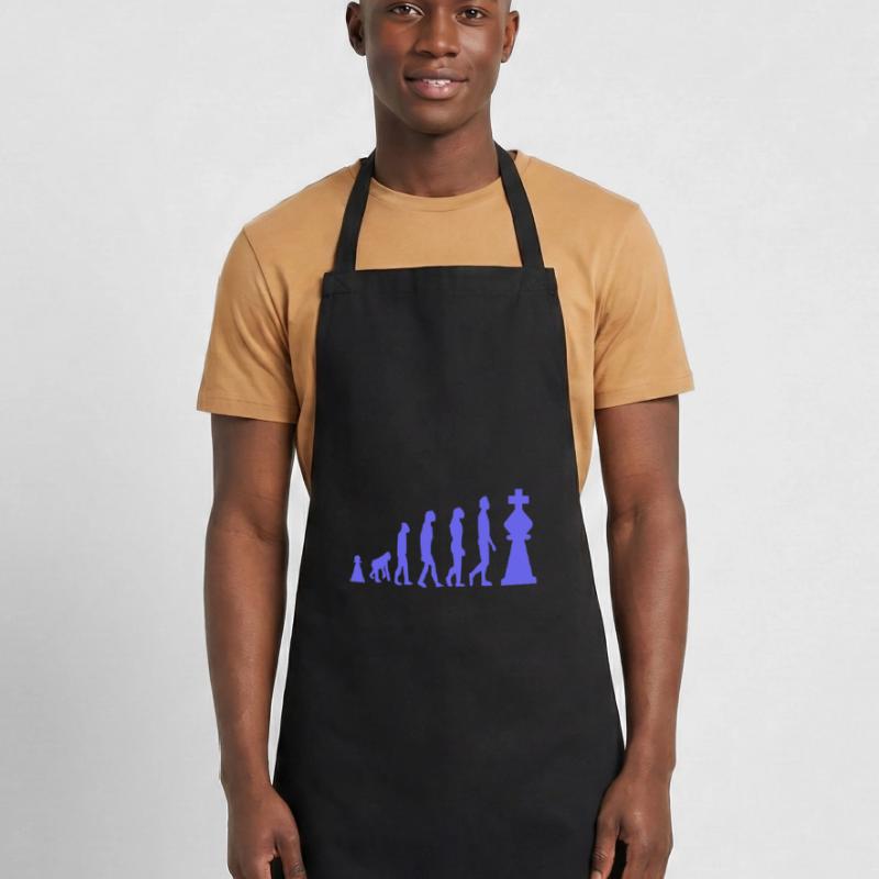 Chess Evolution Chess Funny Cooking Apron