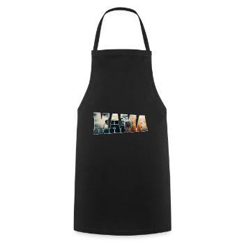Racing Matching Family Race Car Pit Crew Mom - Cooking Apron - black - Front - AI Model Male 185 dark (185cm)