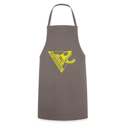 Logo Motoboquerones amarillo - Delantal de cocina