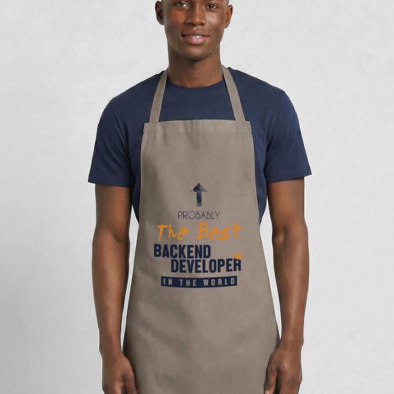 Best Backend Developer World Developer Coder Tablier de cuisine