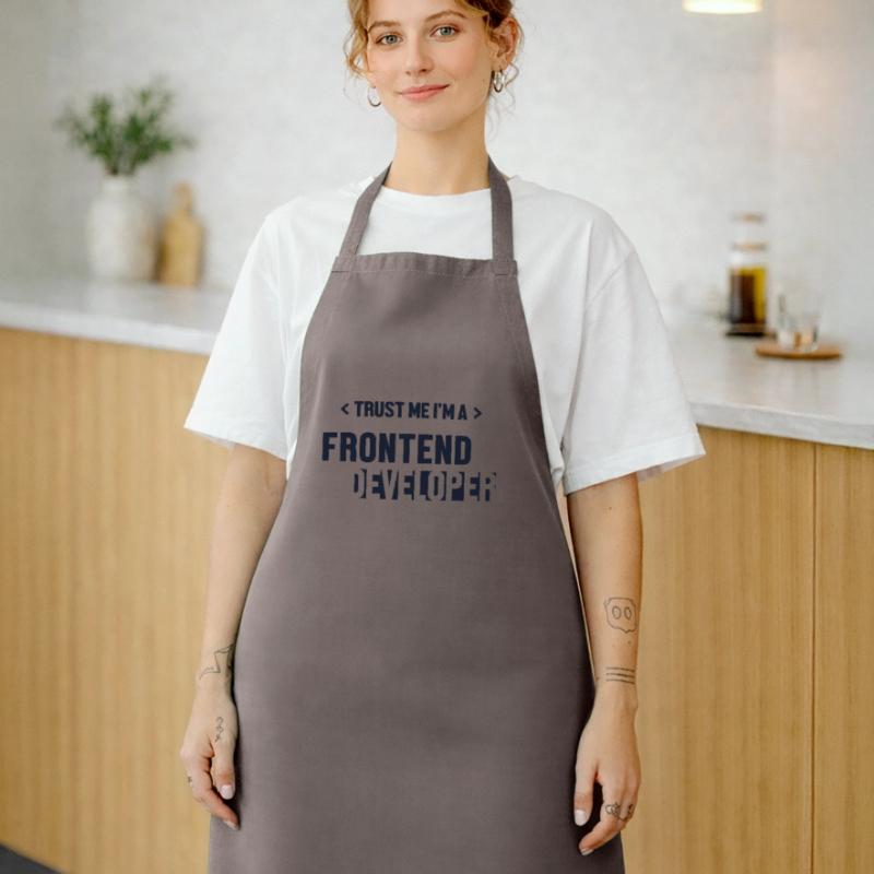 Trust Me I'm Frontend Developer Coder Software Cooking Apron