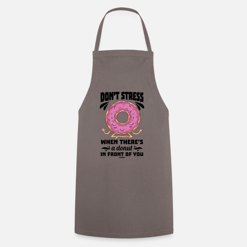 Donut - Kochschürze - Grau