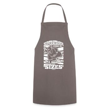 Pig Pig PigLet Sow Pigs Gift - Cooking Apron - grey - Front - AI Model Male 185 dark (185cm)