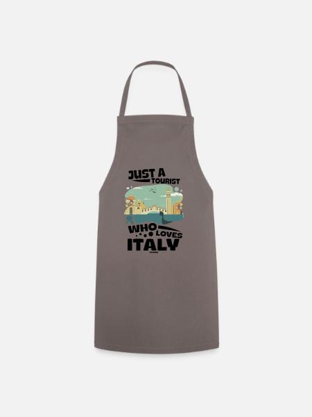 Italien - Kochschürze - Grau