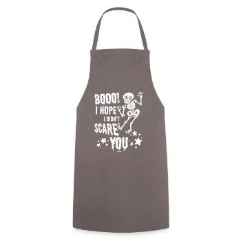 Kids Halloween Costume Skeleton Party - Cooking Apron - grey - Front - AI Model Male 185 dark (185cm)