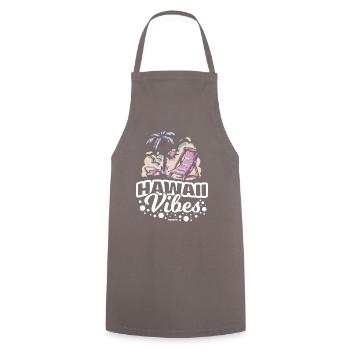 Hawaï - Tablier de cuisine - gris - Devant - AI Model Male 185 dark (185cm)