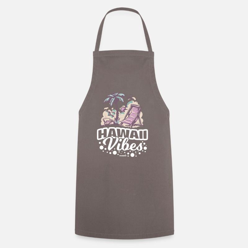 Hawaï - Tablier de cuisine - gris