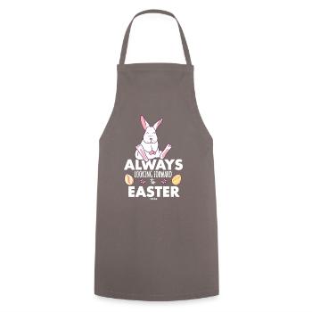Easter Easter Gift - Cooking Apron - grey - Front - AI Model Male 185 dark (185cm)