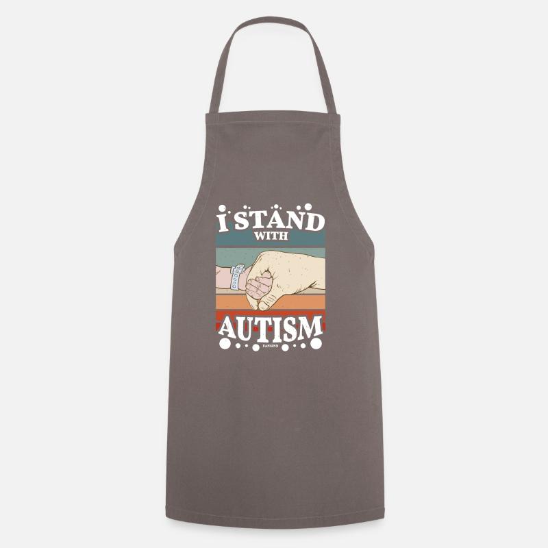 Je suis autiste - Tablier de cuisine - gris