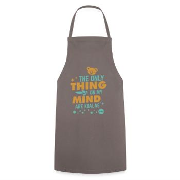 I'm just thinking of koalas from Australia - Cooking Apron - grey - Front - AI Model Male 185 dark (185cm)