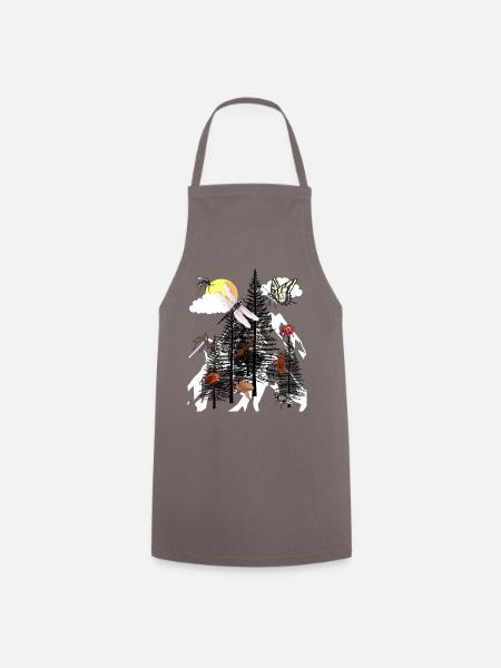 Nature Conservation Ecologie Environnement Insectes Insectes Nature - Tablier de cuisine - gris