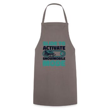 Glisser pour activer le mode motoneige Motoneiges - Tablier de cuisine - gris - Devant - AI Model Male 185 dark (185cm)