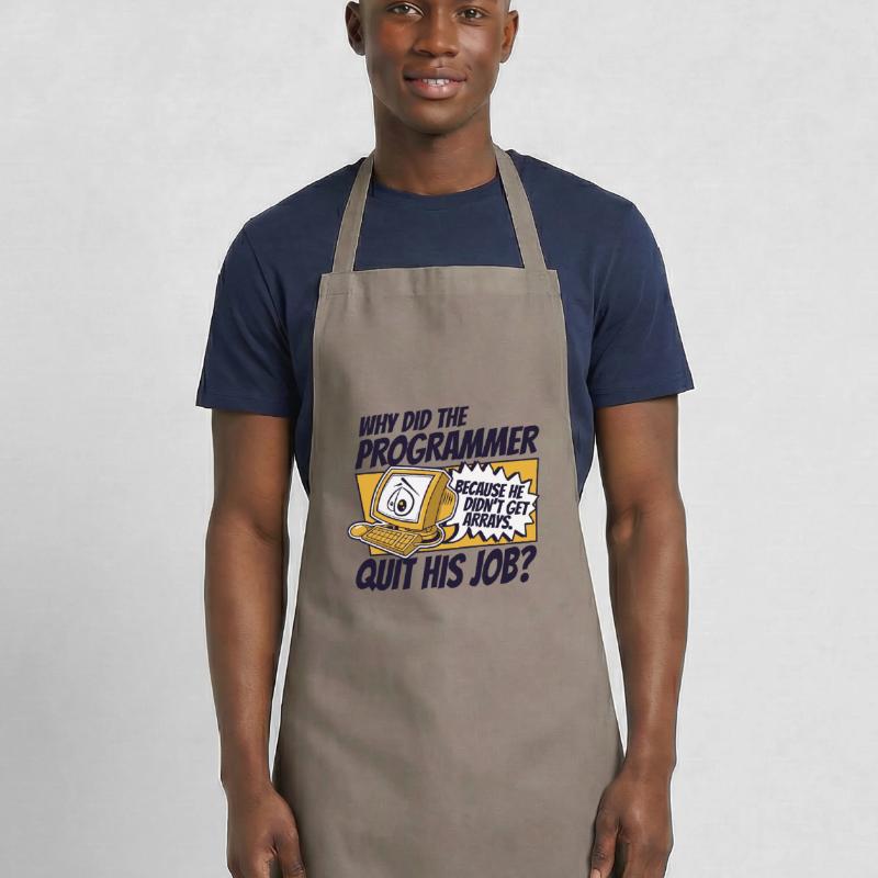 Why Did Programmer Quit Job Developer Coder Cooking Apron