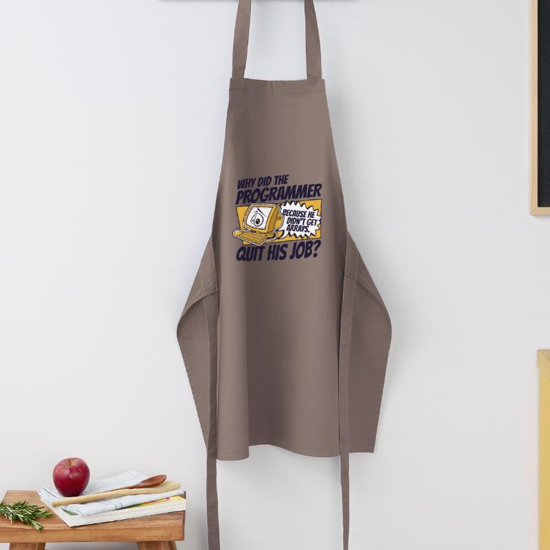 Why Did Programmer Quit Job Developer Coder Cooking Apron