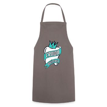 Crown Whisperer Laboratoire dentaire Laboratoire dentaire - Tablier de cuisine - gris - Devant - AI Model Male 185 dark (185cm)