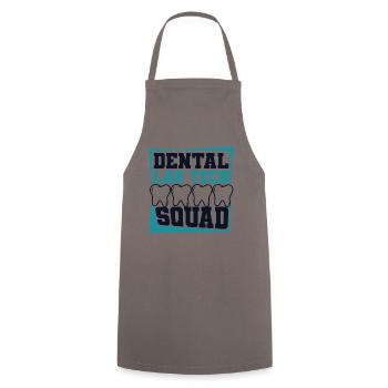 Dental Laboratory Dental Laboratory Master Dental Technician - Cooking Apron - grey - Front - AI Model Male 185 dark (185cm)