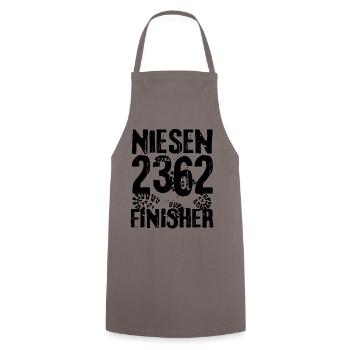 Niesen Berg Wanderung Thun Berner Oberland - Kochschürze - Grau - Vorne - AI Model Male 185 dark (185cm)