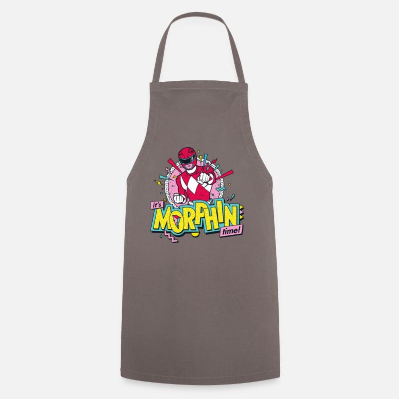 Power Rangers It's Morphin Time! - Cooking Apron - grey